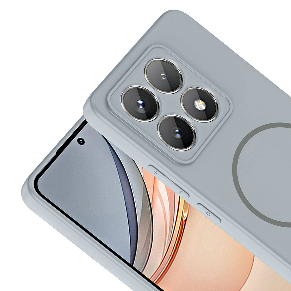 Xiaomi 14T Kılıf M-safe Şarj Özellikli Zore Meta Kapak Siyah