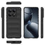 Xiaomi 14T Pro Kılıf Esnek TPU Oyuklu Arka Yüzey Tasarımlı Zore Etnik Silikon Kapak Koyu Yeşil