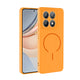 Xiaomi 14T Pro Kılıf M-safe Şarj Özellikli Zore Meta Kapak Turuncu