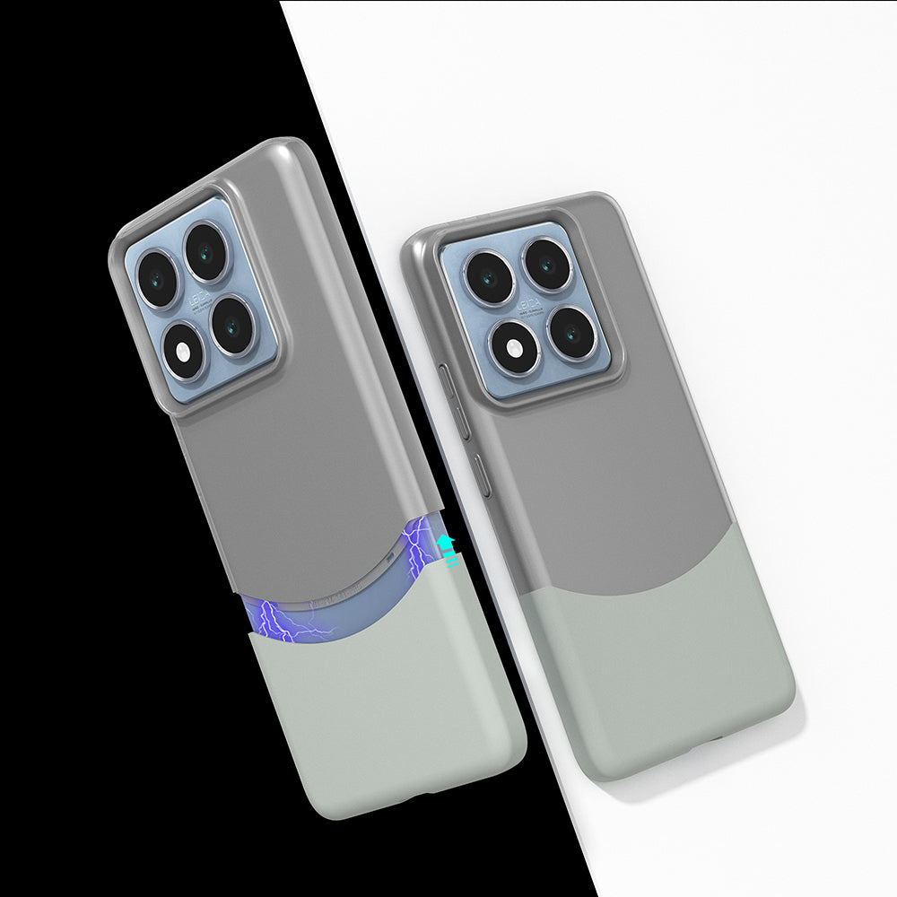 Xiaomi 14T Pro Kılıf Mıknatıslı Zore Duble Kapak Siyah