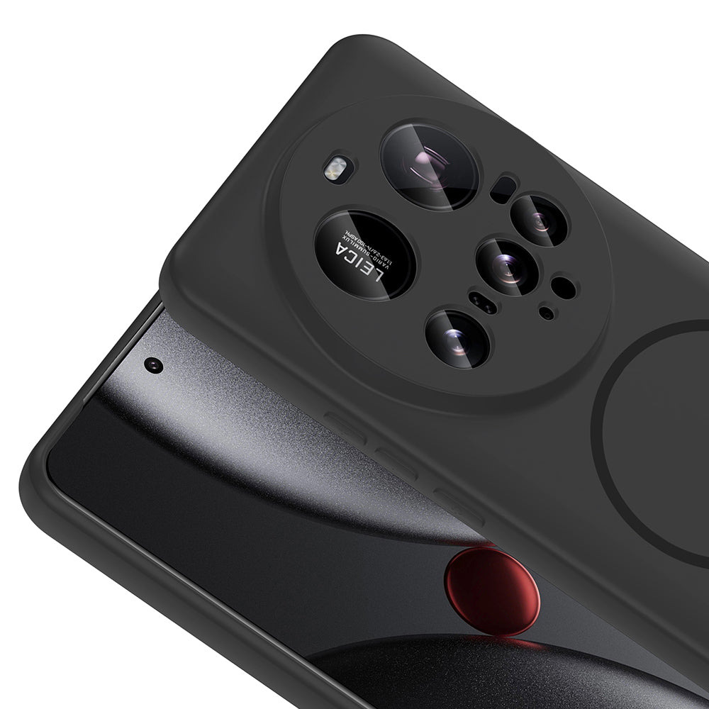 Xiaomi 15 Ultra Kılıf M-safe Şarj Özellikli Zore Meta Kapak Siyah