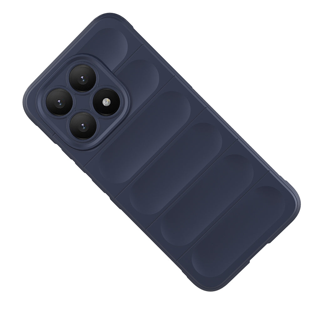 Xiaomi 15T Kılıf Esnek TPU Oyuklu Arka Yüzey Tasarımlı Zore Etnik Silikon Kapak Siyah