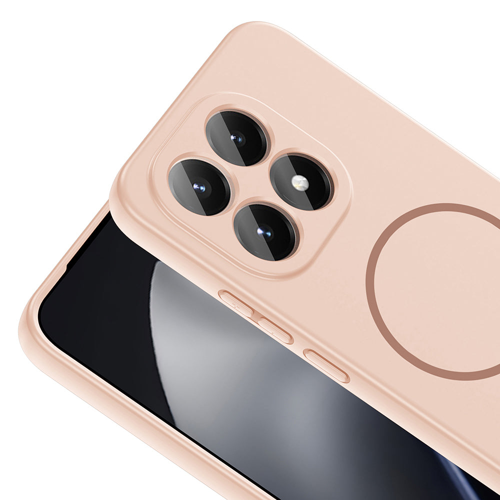 Xiaomi 15T Kılıf M-safe Şarj Özellikli Zore Meta Kapak Mürdüm