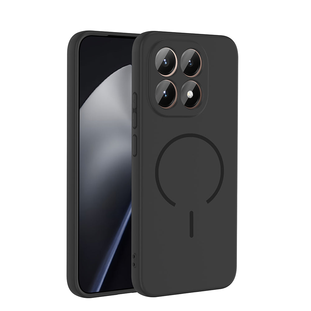 Xiaomi 15T Kılıf M-safe Şarj Özellikli Zore Meta Kapak Siyah