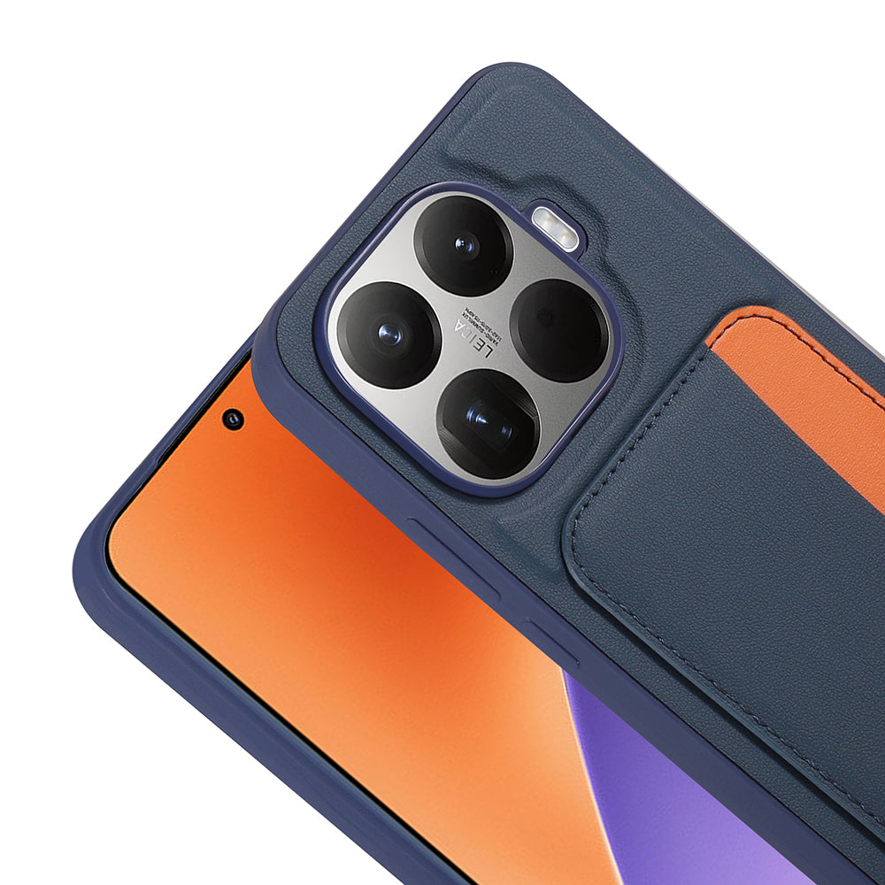 Xiaomi 15T Pro Kılıf Kartlıklı Zore X-Kart Silikon Kapak Siyah