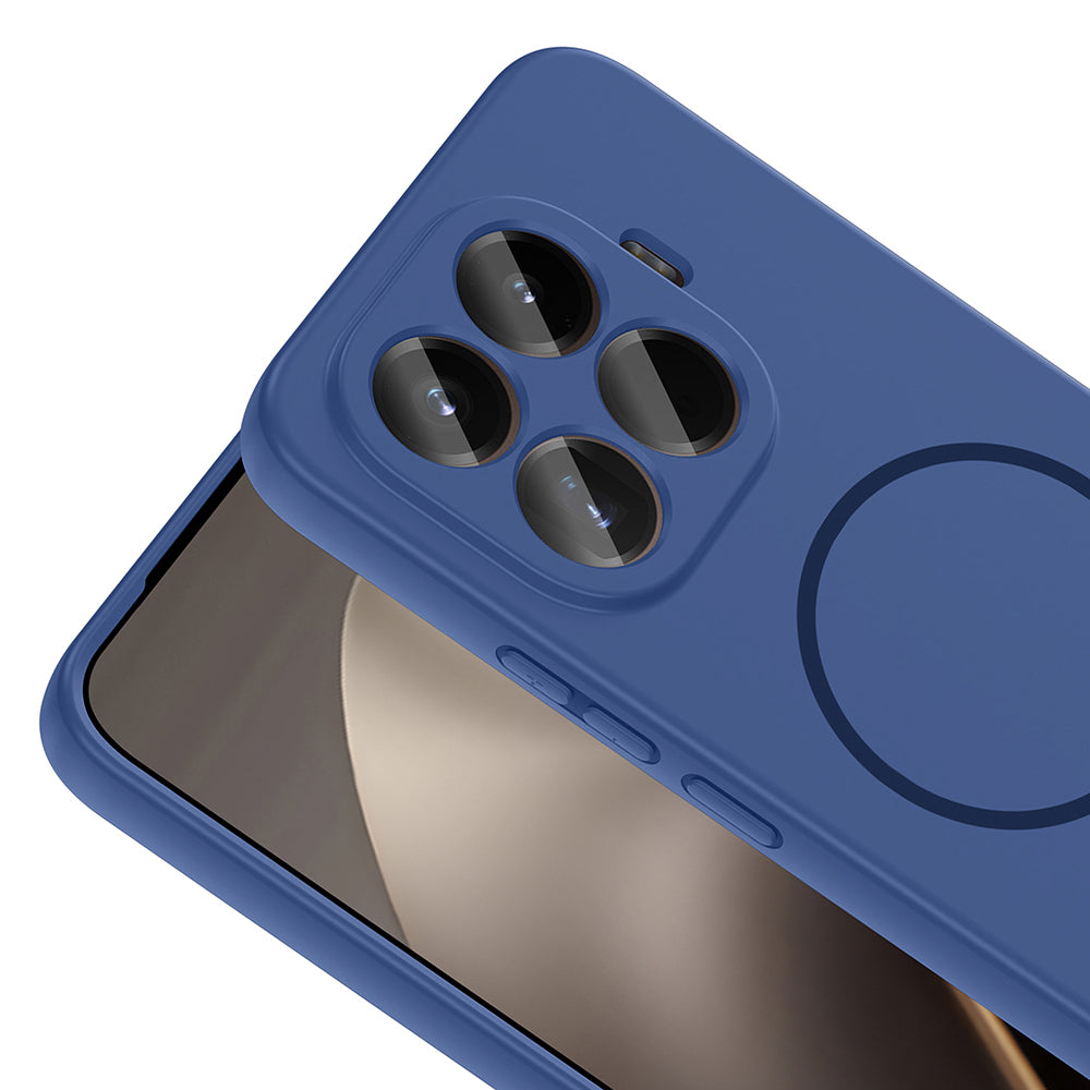 Xiaomi 15T Pro Kılıf M-safe Şarj Özellikli Zore Meta Kapak Mürdüm