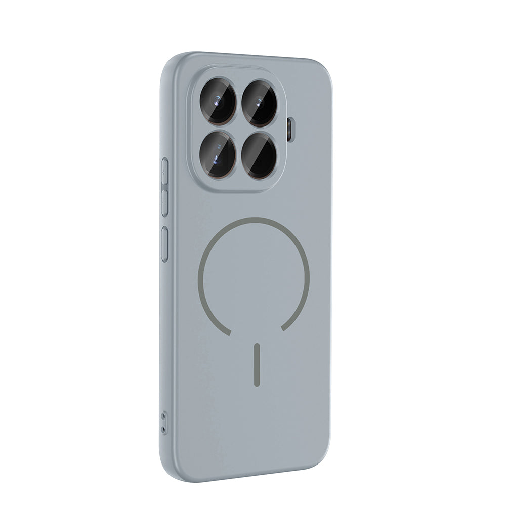 Xiaomi 15T Pro Kılıf M-safe Şarj Özellikli Zore Meta Kapak Siyah