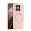 Xiaomi 15T Pro Kılıf M-safe Şarj Özellikli Zore Meta Kapak Rose Pembe