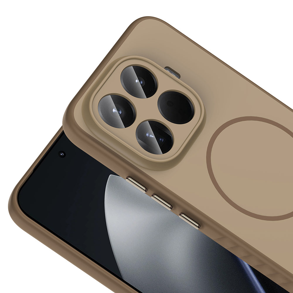 Xiaomi 15T Pro Kılıf M-safe Şarj Özellikli Zore Tea Kapak Lacivert