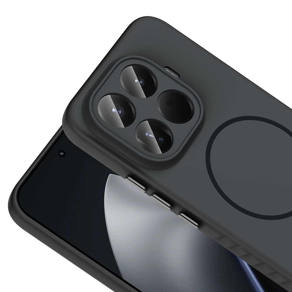Xiaomi 15T Pro Kılıf M-safe Şarj Özellikli Zore Tea Kapak Gold