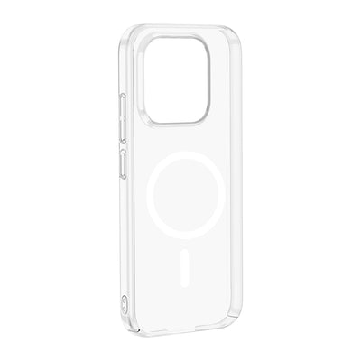 Xiaomi 17T Kamera Korumalı M-Safe Şarj Özellikli Şeffaf Zore London Sert PC Kapak