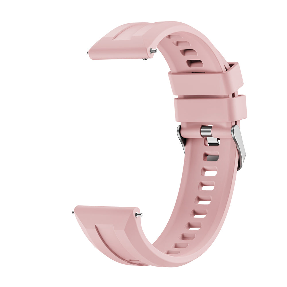 Xiaomi Amazfit GTR 47mm Zore KRD-148 22mm Silikon Kordon Koyu Gri