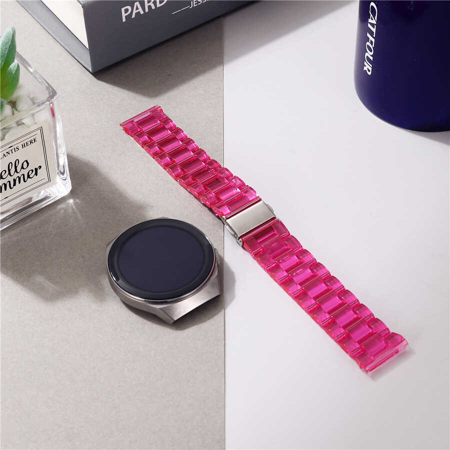 Xiaomi Amazfit Pace KRD-27 22mm Kordon Pembe