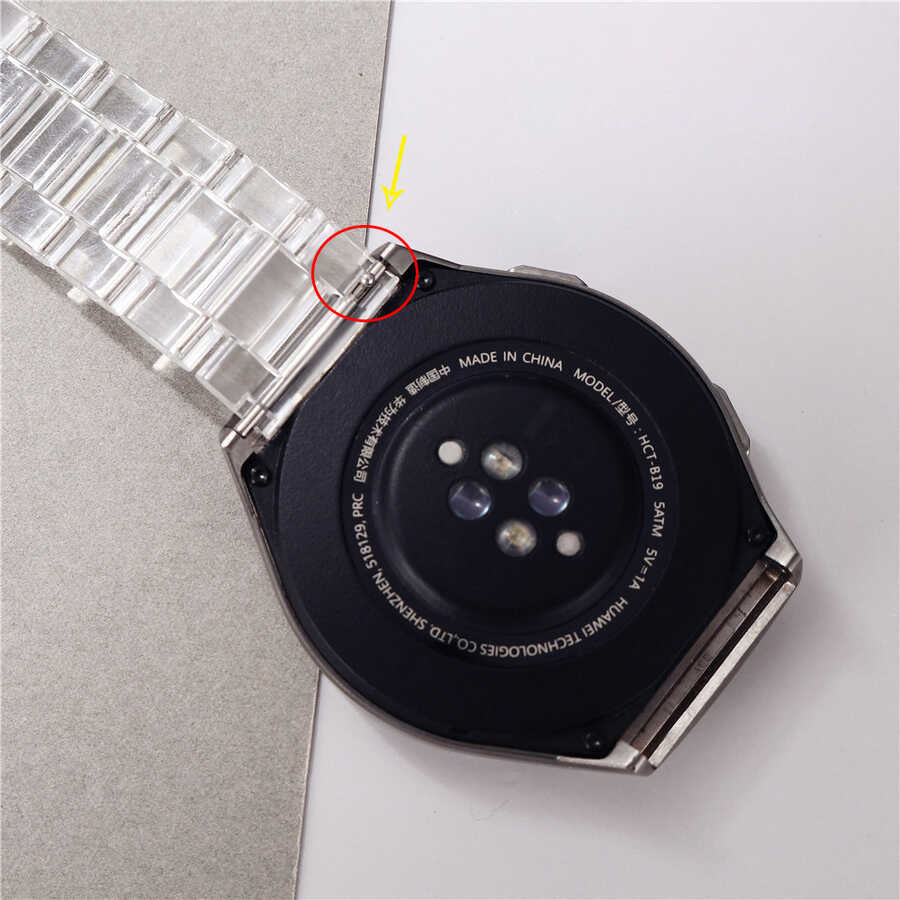 Xiaomi Amazfit Pace KRD-27 22mm Kordon Pembe