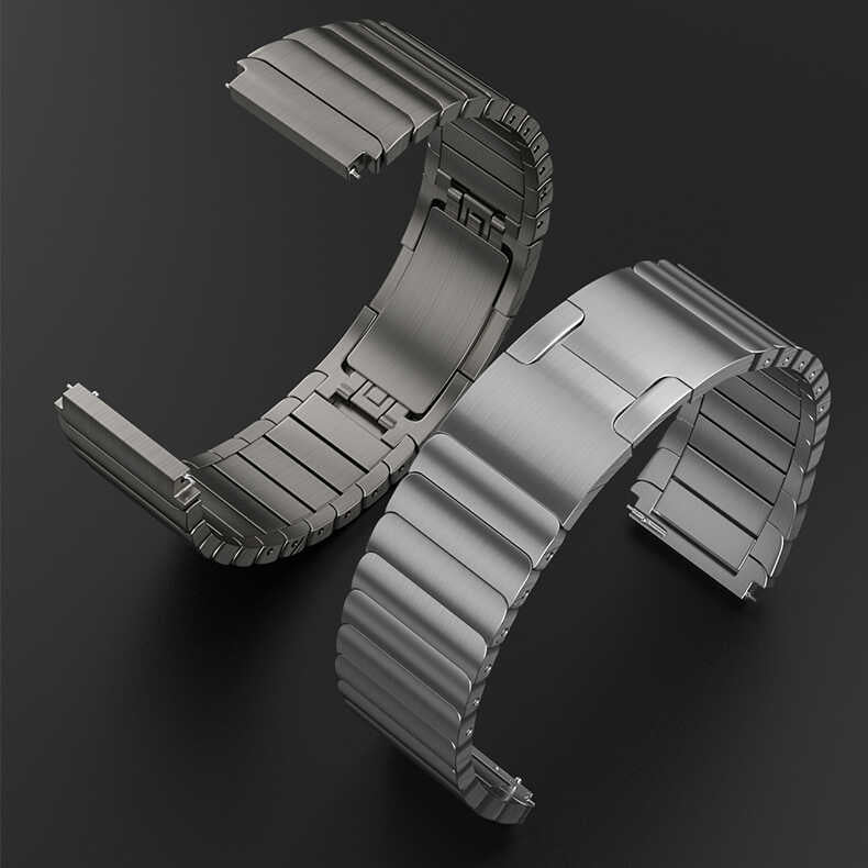 Xiaomi Amazfit Pace KRD-35 22mm Metal Kordon Gümüş