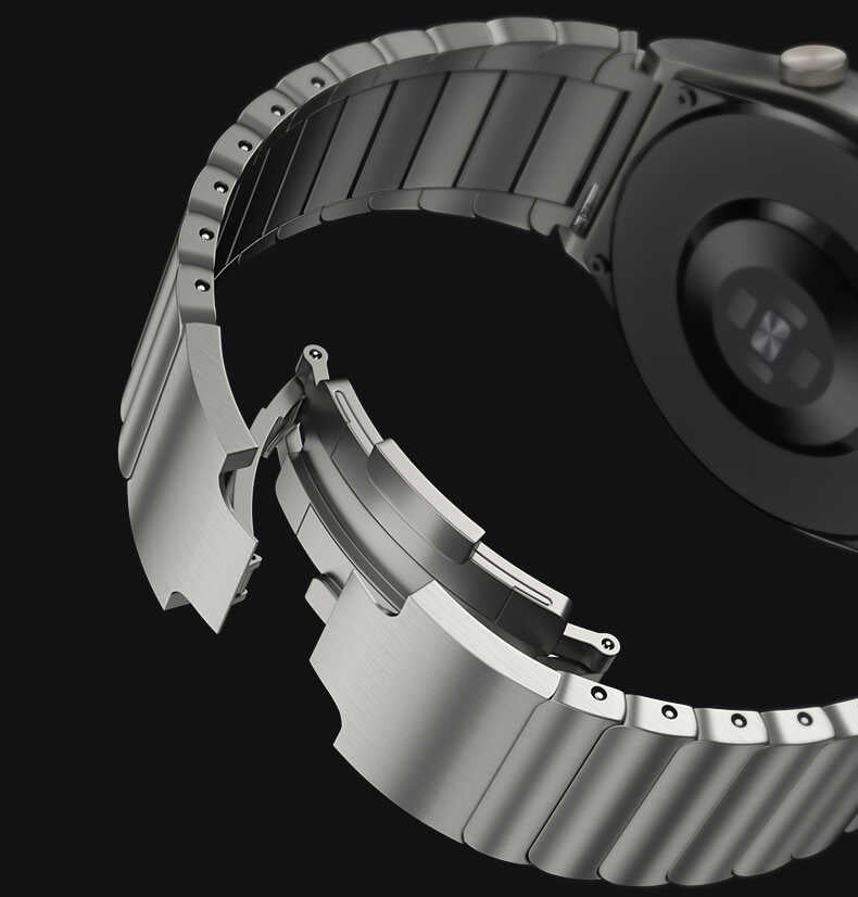 Xiaomi Amazfit Pace KRD-35 22mm Metal Kordon Gri