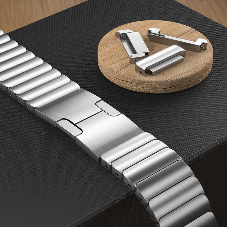 Xiaomi Amazfit Pace KRD-35 22mm Metal Kordon Gümüş