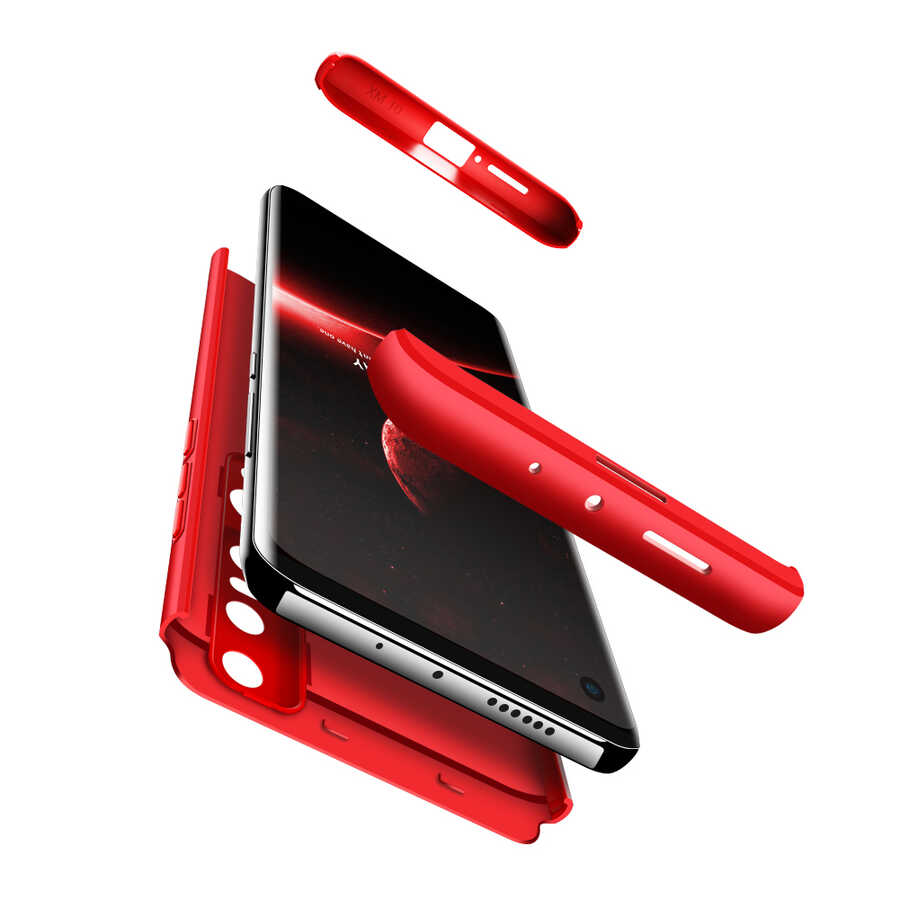 Xiaomi Mi 10 Kılıf Zore Ays Kapak Mavi