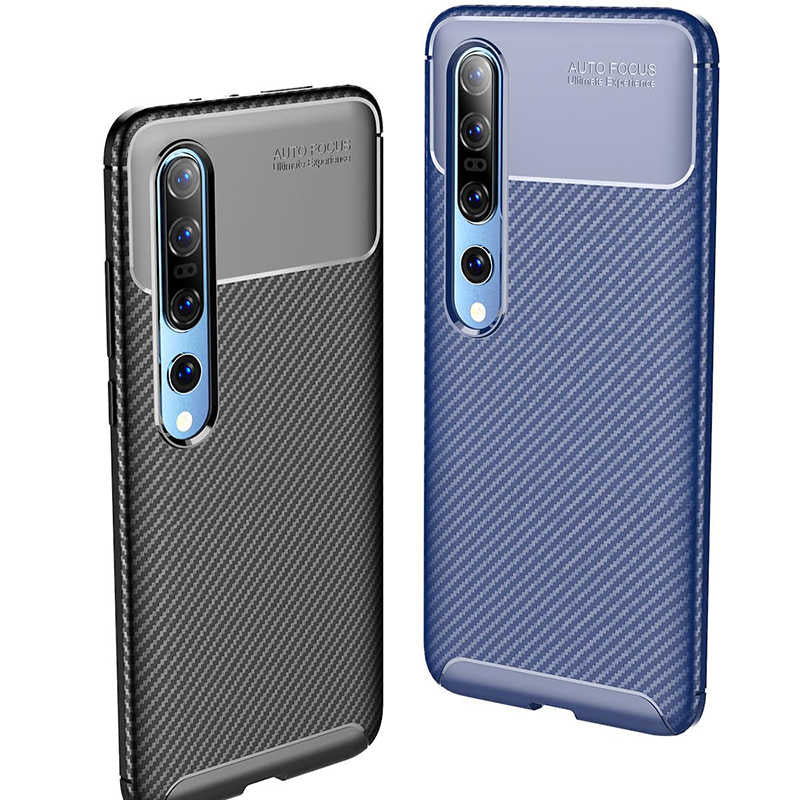 Xiaomi Mi 10 Kılıf Zore Negro Silikon Kapak Siyah