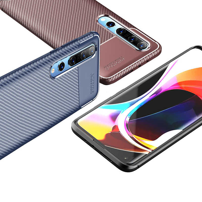 Xiaomi Mi 10 Kılıf Zore Negro Silikon Kapak Siyah