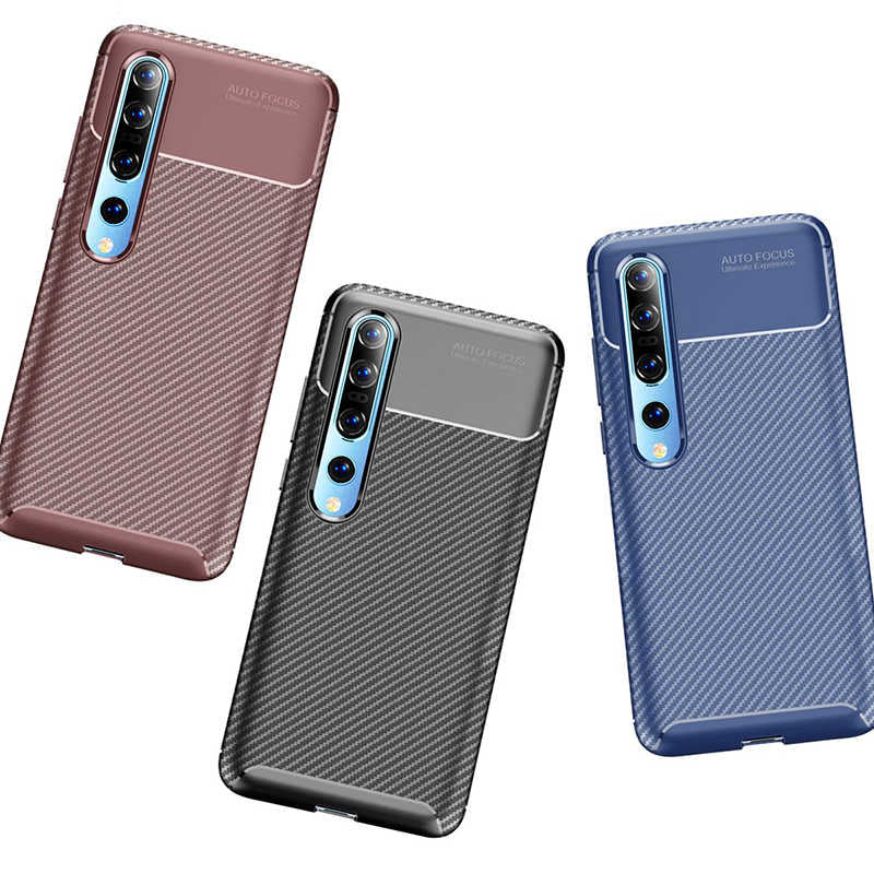 Xiaomi Mi 10 Kılıf Zore Negro Silikon Kapak Siyah