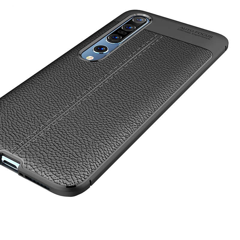 Xiaomi Mi 10 Kılıf Zore Niss Silikon Kapak Kırmızı