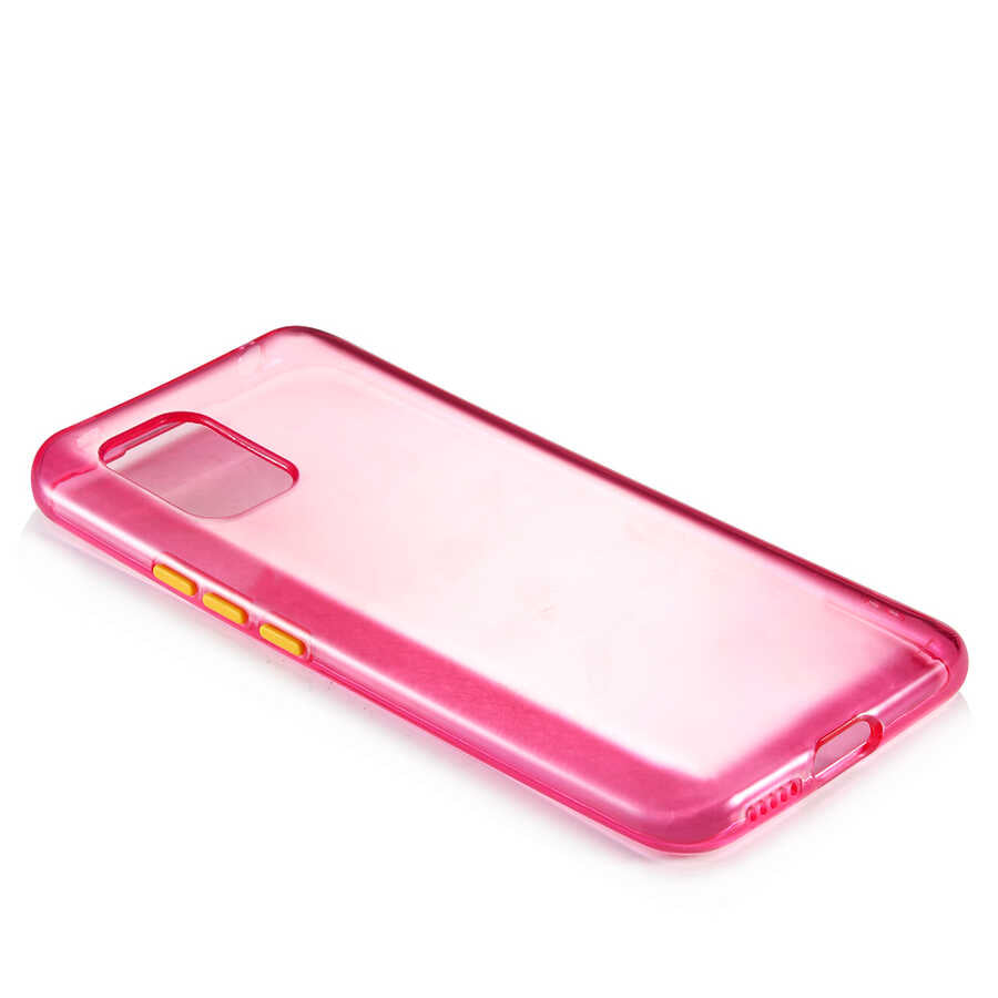 Xiaomi Mi 10 Lite Kılıf Zore Bistro Kapak Pembe