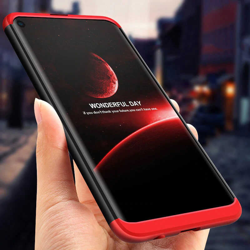 Xiaomi Mi 10 Pro Kılıf Zore Ays Kapak Kırmızı