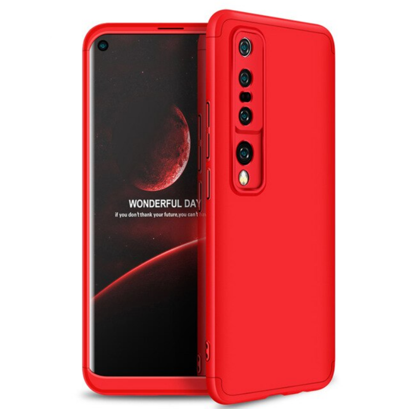 Xiaomi Mi 10 Pro Kılıf Zore Ays Kapak Kırmızı