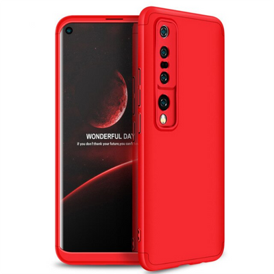 Xiaomi Mi 10 Pro Kılıf Zore Ays Kapak Kırmızı