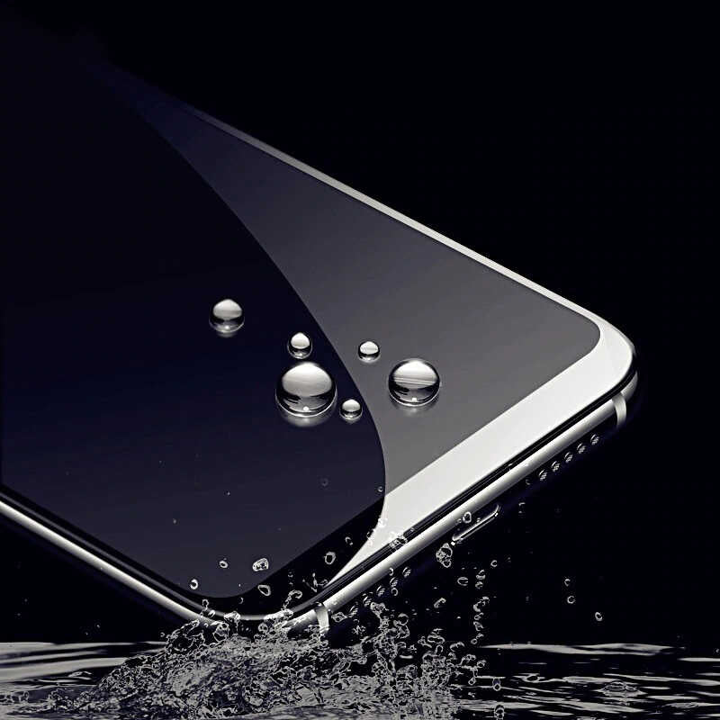 Xiaomi Mi 10 Zore Süper Pet Ekran Koruyucu Jelatin Siyah