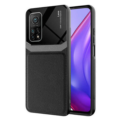 Xiaomi Mi 10T 5G Kılıf Zore Emiks Kapak Lacivert