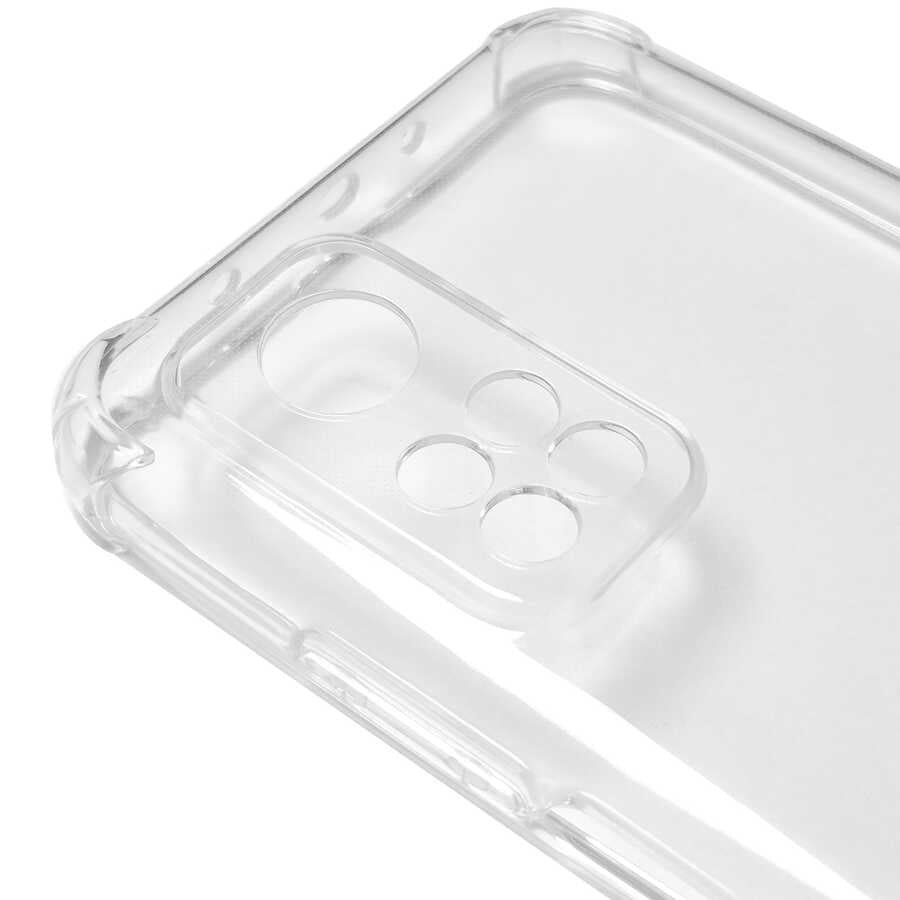 Xiaomi Mi 10T 5G Kılıf Zore Kamera Korumalı Nitro Anti Shock Silikon Renksiz