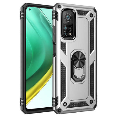 Xiaomi Mi 10T 5G Kılıf Zore Vega Kapak Gri