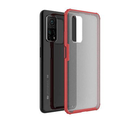 Xiaomi Mi 10T 5G Kılıf Zore Volks Kapak Kırmızı