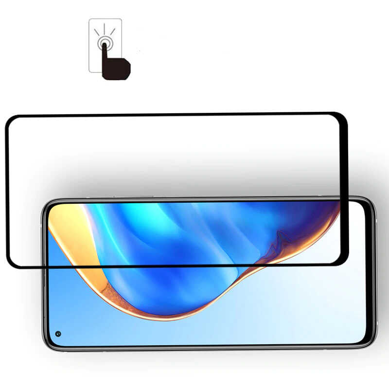 Xiaomi Mi 10T 5G Zore Süper Pet Ekran Koruyucu Jelatin Siyah