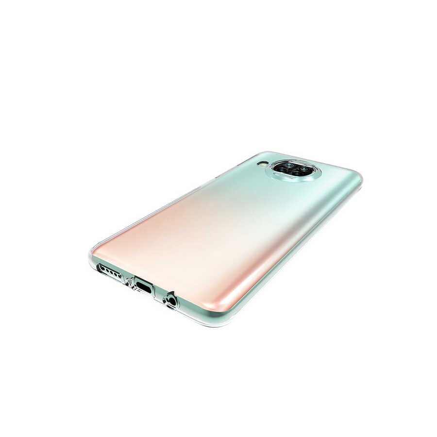 Xiaomi Mi 10T Lite 5G Kılıf Zore Süper Silikon Kapak Renksiz