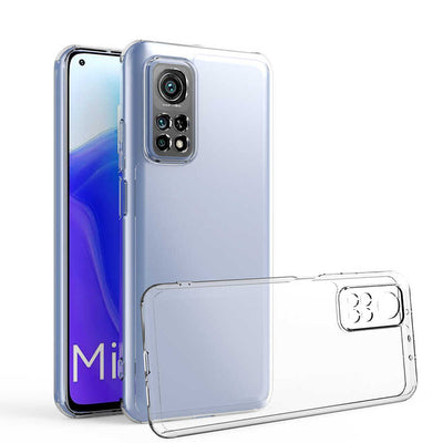 Xiaomi Mi 10T Pro 5G Kılıf Zore Kamera Korumalı Süper Silikon Kapak Renksiz