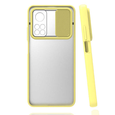 Xiaomi Mi 10T Pro 5G Kılıf Zore Lensi Kapak Turkuaz