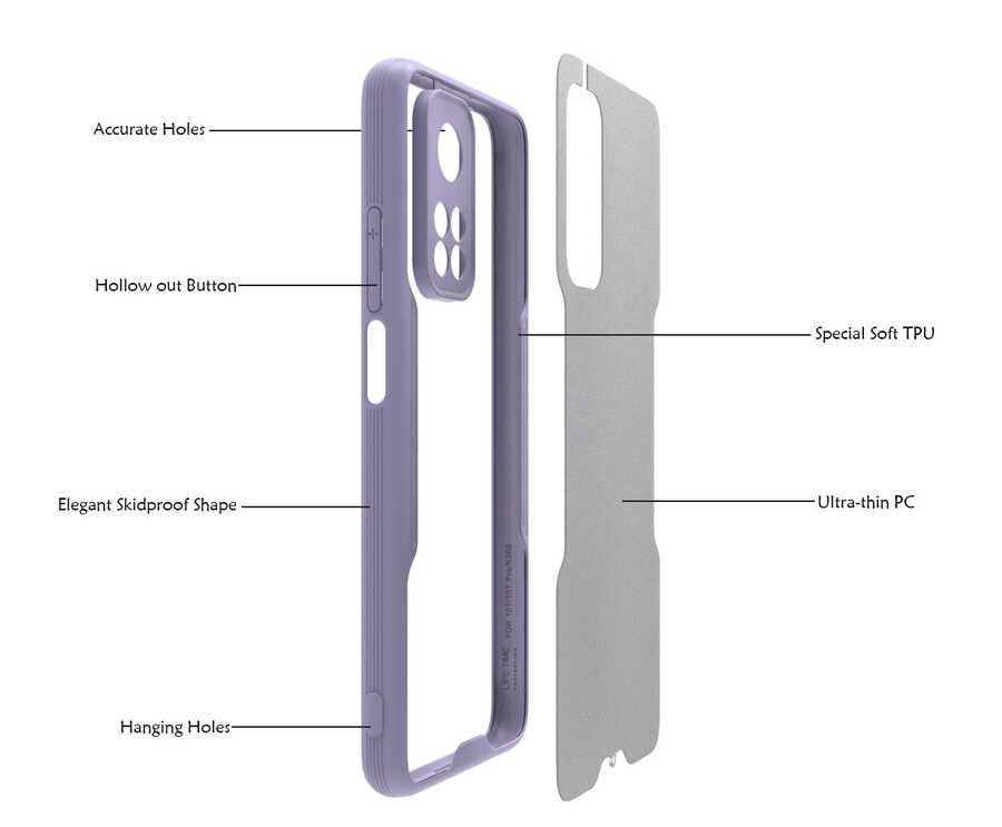 Xiaomi Mi 10T Pro 5G Kılıf Zore Parfe Kapak Koyu Yeşil