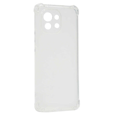 Xiaomi Mi 11 Kılıf Zore Kamera Korumalı Nitro Anti Shock Silikon Renksiz