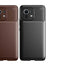 Xiaomi Mi 11 Kılıf Zore Negro Silikon Kapak Kahverengi