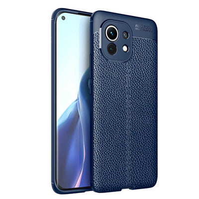 Xiaomi Mi 11 Kılıf Zore Niss Silikon Kapak Lacivert