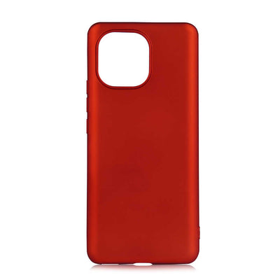 Xiaomi Mi 11 Kılıf Zore Premier Silikon Kapak Kırmızı
