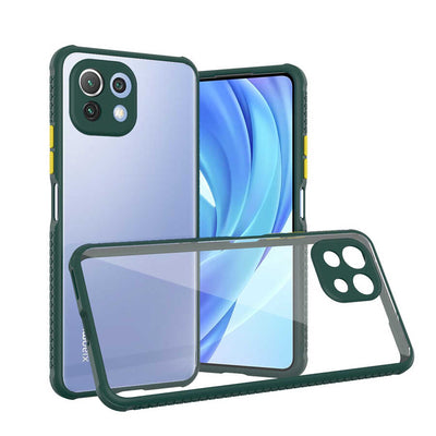 Xiaomi Mi 11 Lite Kılıf Zore Kaff Kapak Kırmızı