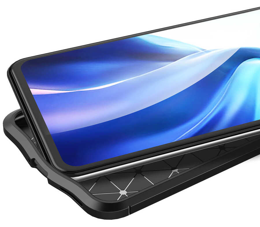 Xiaomi Mi 11 Lite Kılıf Zore Niss Silikon Kapak Kırmızı