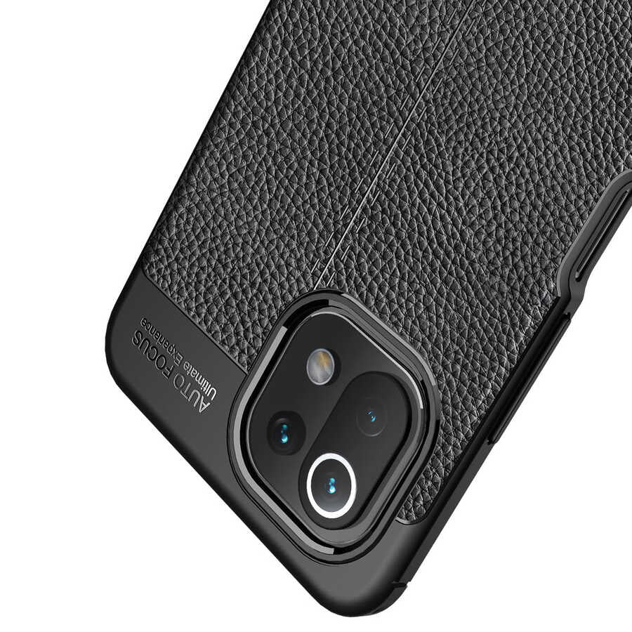 Xiaomi Mi 11 Lite Kılıf Zore Niss Silikon Kapak Kırmızı