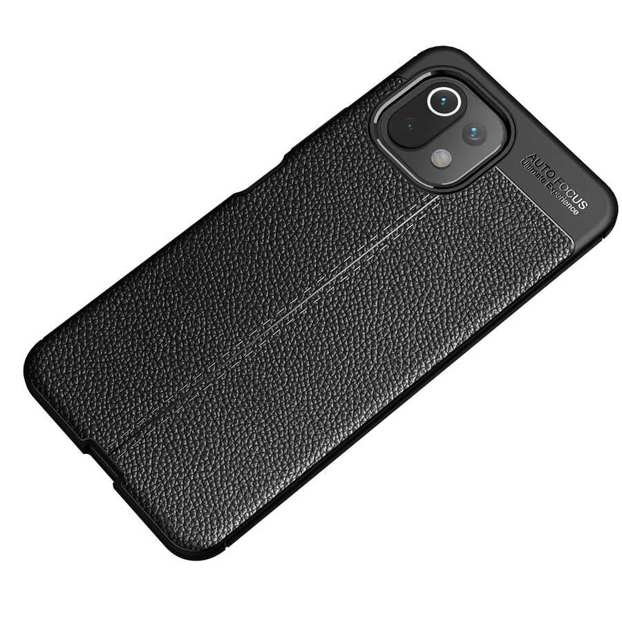 Xiaomi Mi 11 Lite Kılıf Zore Niss Silikon Kapak Kırmızı