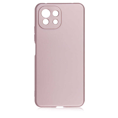Xiaomi Mi 11 Lite Kılıf Zore Premier Silikon Kapak Rose Gold