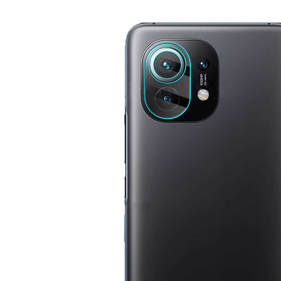 Xiaomi Mi 11 Zore Nano Kamera Koruyucu Renksiz